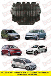 VW GOLF PLUS 2009 - 2015 FRONT ENGINE COVER UNDERTRAY 1K0825237AG